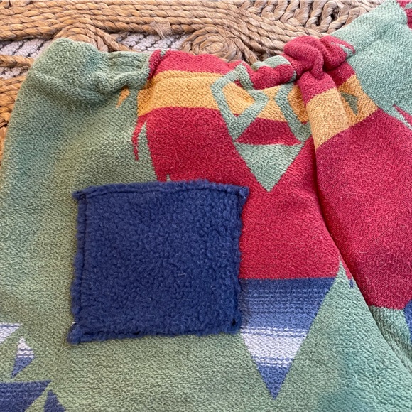 Custom Tapestry 3” Shorts Upcycle Rework Vintage Textile Unisex Summer Hi-rise - Picture 7 of 11